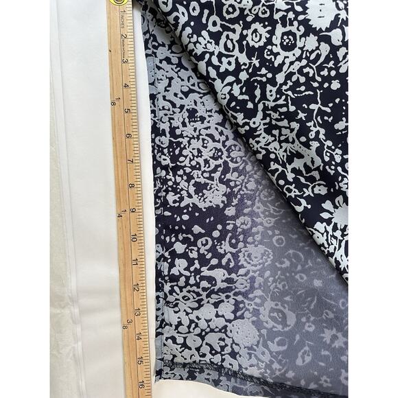 Women’s Cotton Blend Straight Midi Skirt Size 14 Multicolored Ombré Career - Picture 15 of 15